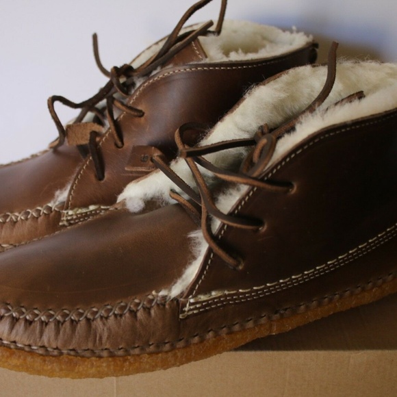 ugg leather moccasins
